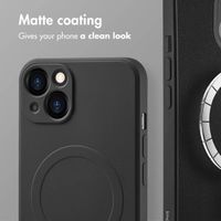 imoshion Colour Back Cover with MagSafe Apple iPhone 13 - Black
