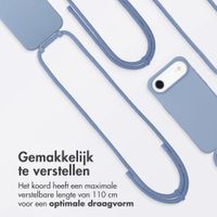 imoshion Color Backcover met afneembaar koord met MagSafe Apple iPhone Air - Ash Blue