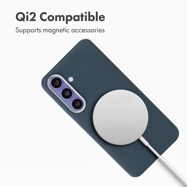 Accezz Mesh Case with MagSafe Samsung Galaxy S25 / S24 - Dark Blue