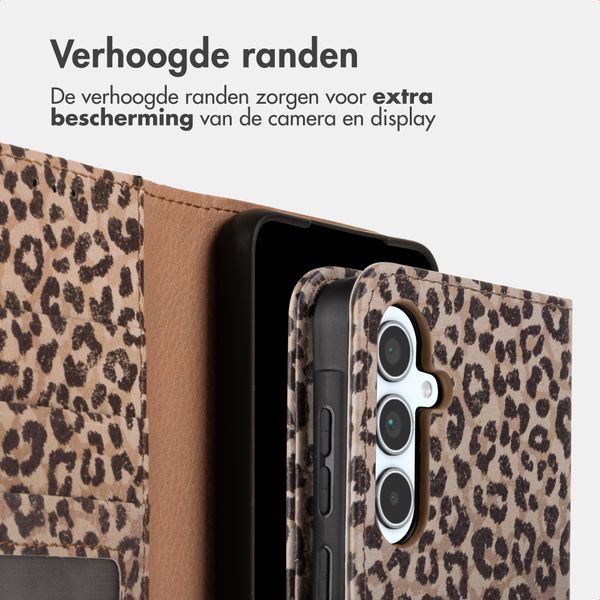 imoshion Design Bookcase Samsung Galaxy A35 - Leopard Mood