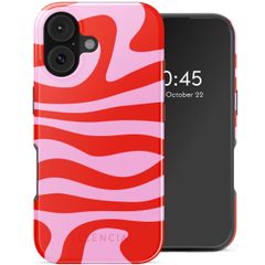 Selencia Vivid Backcover met MagSafe Apple iPhone 17 - Dream Swirl Pink