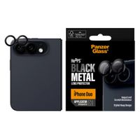 PanzerGlass Hoops Optic Rings Camera Protector Apple iPhone Duo - Zwart
