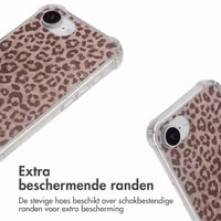 imoshion Design hoesje met koord Apple iPhone 16e - Leopard Mood