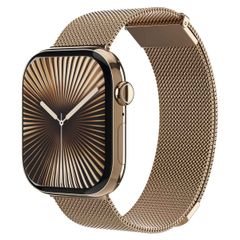 Vonmählen Milanese Loop 2 bandje Apple Watch | 44/45/46/49 mm - Sunset Gold