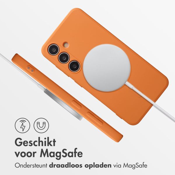 imoshion Color Backcover met MagSafe Samsung Galaxy S25 - Neon Orange