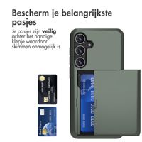 imoshion Backcover met pasjeshouder Samsung Galaxy S24 Plus - Donkergroen