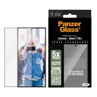 PanzerGlass Ceramic Screenprotector met applicator Samsung Galaxy S25 Ultra