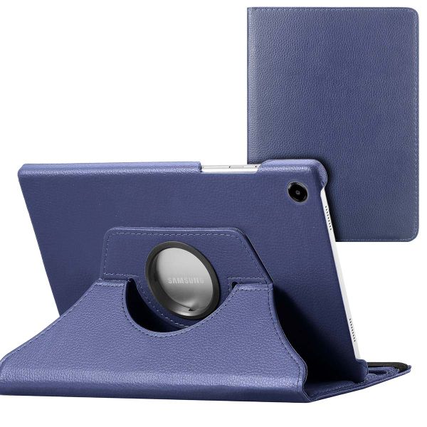 imoshion 360° draaibare Bookcase Samsung Galaxy Tab A8 - Donkerblauw