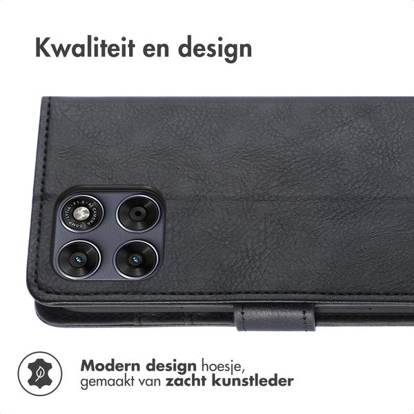 imoshion Luxe Bookcase Motorola Moto G77 - Zwart