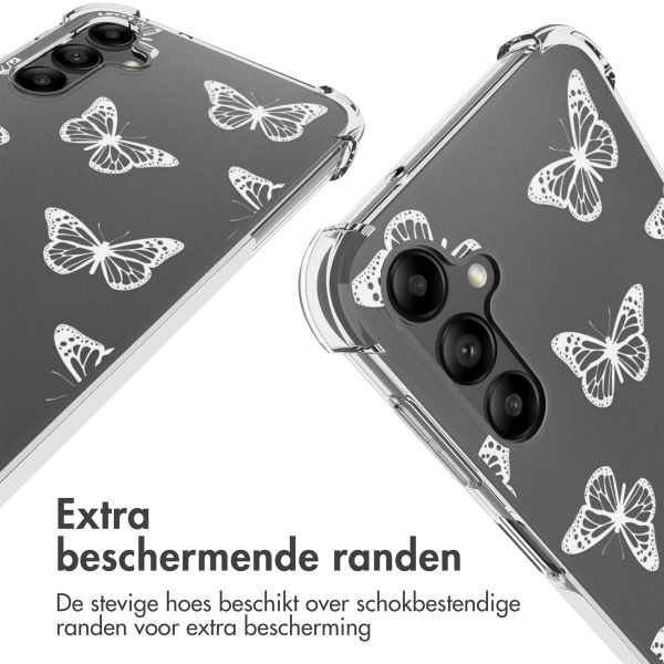 imoshion Design hoesje met koord Samsung Galaxy A14 (5G/4G) - Butterfly