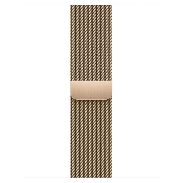 Apple Milanese Loop Band Apple Watch Series 1 t/m 9 / SE (38/40/41 mm) | Series 10 (42 mm) - Gold