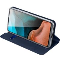 Dux Ducis Slim Softcase Bookcase Xiaomi Poco F2 Pro - Donkerblauw