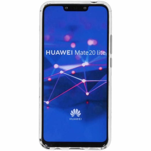 Ontwerp je eigen Huawei Mate 20 Lite gel hoesje - Transparant