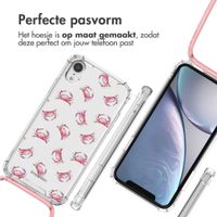 imoshion Design hoesje met koord Apple iPhone Xr - Crab Watercolor