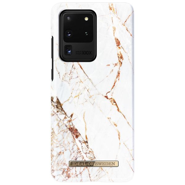 iDeal of Sweden Fashion Backcover Samsung Galaxy S20 Ultra - Carrara Gold