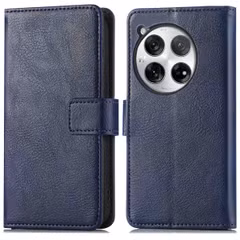 imoshion Luxe Bookcase OnePlus 12 - Donkerblauw