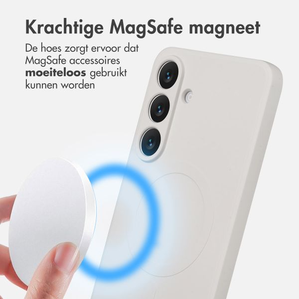 imoshion Color Backcover met MagSafe Samsung Galaxy S25 FE - Beige