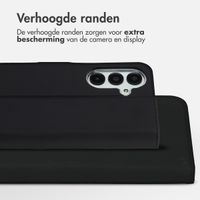 Accezz Wallet Softcase Bookcase Samsung Galaxy A17 - Zwart