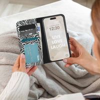 imoshion Design Bookcase Samsung Galaxy S10e - Black And White