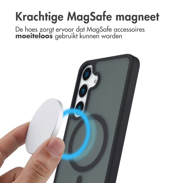 imoshion Color Guard Backcover met MagSafe Samsung Galaxy S25 Plus - Zwart