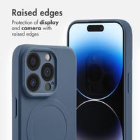 imoshion Colour Back Cover with MagSafe Apple iPhone 14 Pro - Dark Blue
