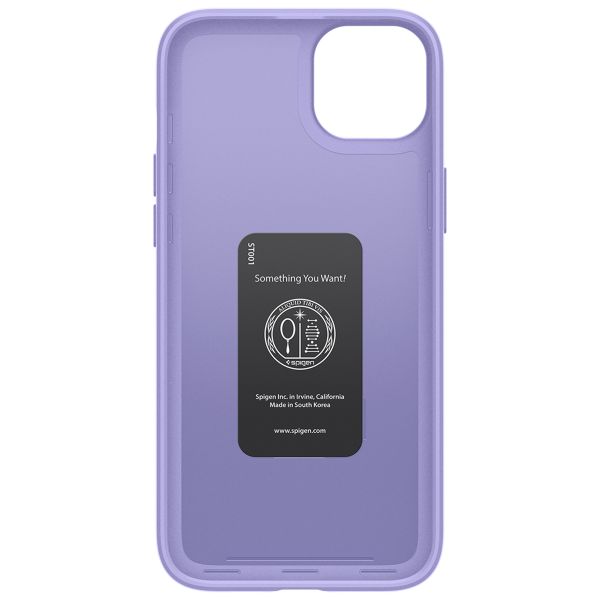 Spigen Thin Fit Backcover Apple iPhone 15 - Iris Purple