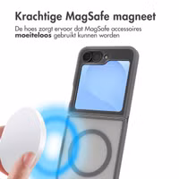 imoshion Color Guard Backcover met MagSafe Samsung Galaxy Z Flip 7 FE - Grijs