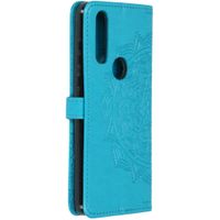 Mandala Bookcase Motorola One Action - Turquoise