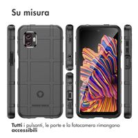 imoshion Rugged Shield Backcover Samsung Galaxy Xcover 6 Pro - Zwart