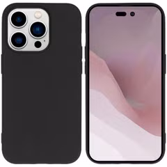 imoshion Color Backcover Apple iPhone 14 Pro - Zwart