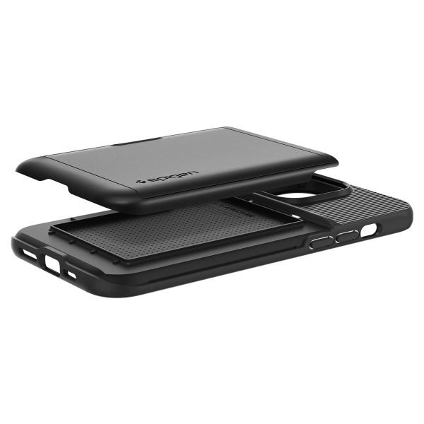 Spigen Slim Armor CS Backcover Apple iPhone 14 Pro - Zwart