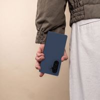 Accezz Liquid Silicone Backcover met MagSafe Samsung Galaxy Z Fold 8 Ultra - Donkerblauw