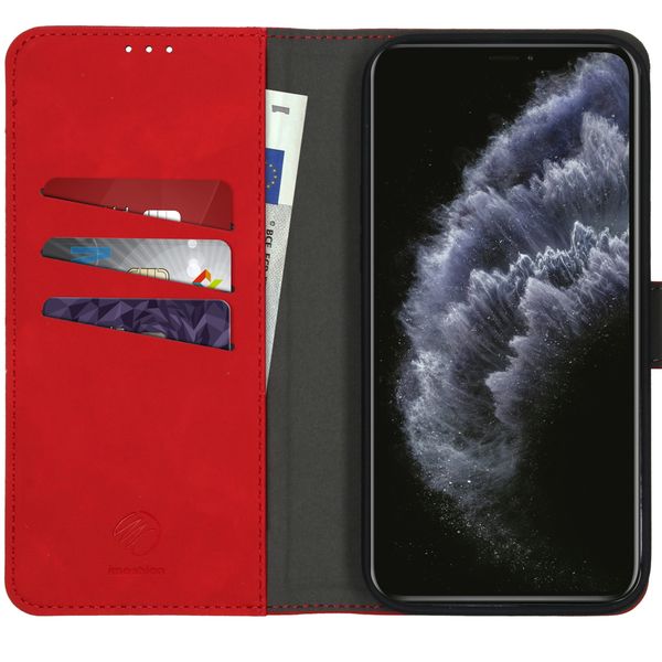 imoshion Uitneembare 2-in-1 Luxe Bookcase iPhone 12 (Pro) - Rood