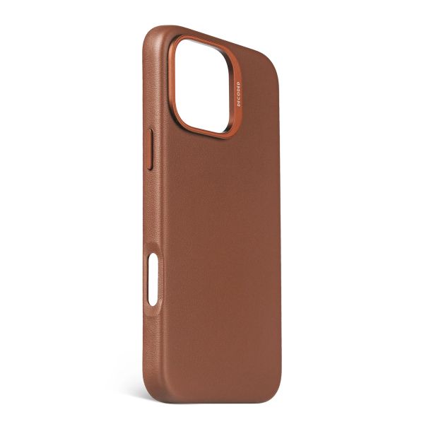 Decoded Leather Backcover MagSafe Apple iPhone 16 Pro Max - Tan