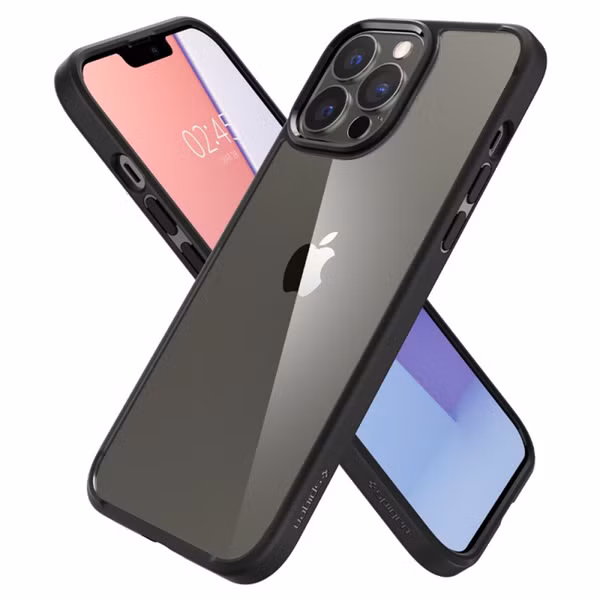 Spigen Ultra Hybrid Backcover Apple iPhone 13 Pro - Zwart