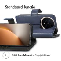 imoshion Luxe Bookcase Honor Magic8 Pro - Donkerblauw