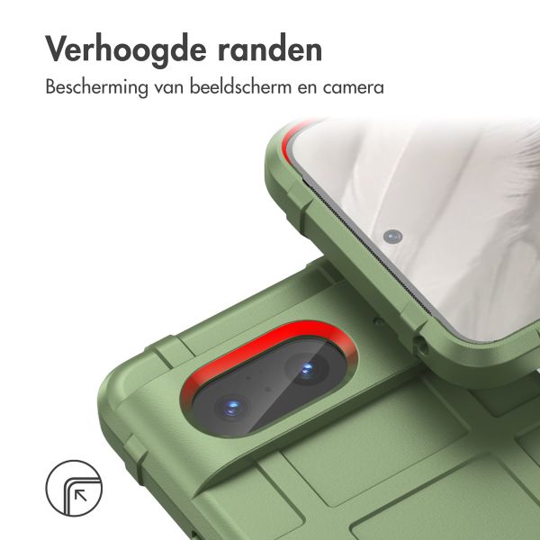 imoshion Rugged Shield Backcover Google Pixel 8 - Donkergroen