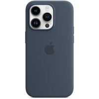 Apple Silicone Back Cover with MagSafe Apple iPhone 14 Pro - Storm Blue