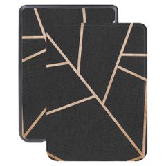imoshion Design Slim Hard Case Bookcase Kobo Clara HD - Black Graphic