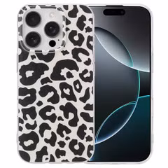 imoshion Design hoesje Apple iPhone 16 Pro - Leopard Transparent