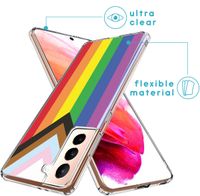 imoshion Design hoesje Samsung Galaxy S21 FE - Rainbow flag