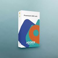 Accezz Kevlar Powerbank 5.000 mAh - MagSafe en Qi - Zwart