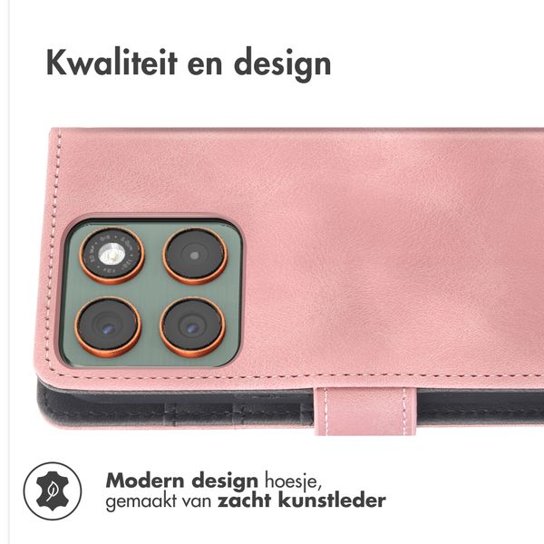 imoshion Bookcase met koord Motorola Edge 70 - Roze