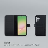 Selencia Olyn Uitneembare Bookcase met MagSafe Samsung Galaxy A56 - Zwart