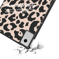 imoshion Design Trifold Bookcase Lenovo Idea Tab Plus - Leopard