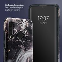 Selencia Vivid Tough Backcover Huawei P30 Lite - Chic Marble Black