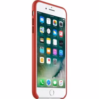 Apple Leather Backcover Apple iPhone 8 Plus / 7 Plus - Red