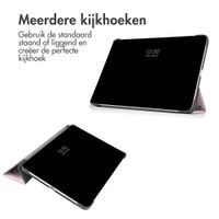 imoshion Design Trifold Bookcase Apple iPad Air 11 inch (2026) M4 / (2025) M3 / (2024) M2 / Air 5 (2022) / Air 4 (2020) - Happy Dots