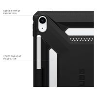 UAG Scout LT backcover Apple iPad 11 (2025) 11 inch A16 / iPad 10 (2022) 10.9 inch - Black