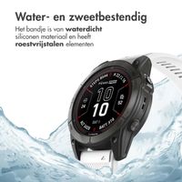 imoshion QuickFit® Siliconen bandje voor Garmin Watch | 26 mm aansluiting - Wit